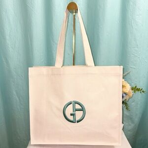 NWT - Giorgio Armani Canvas Tote Bag